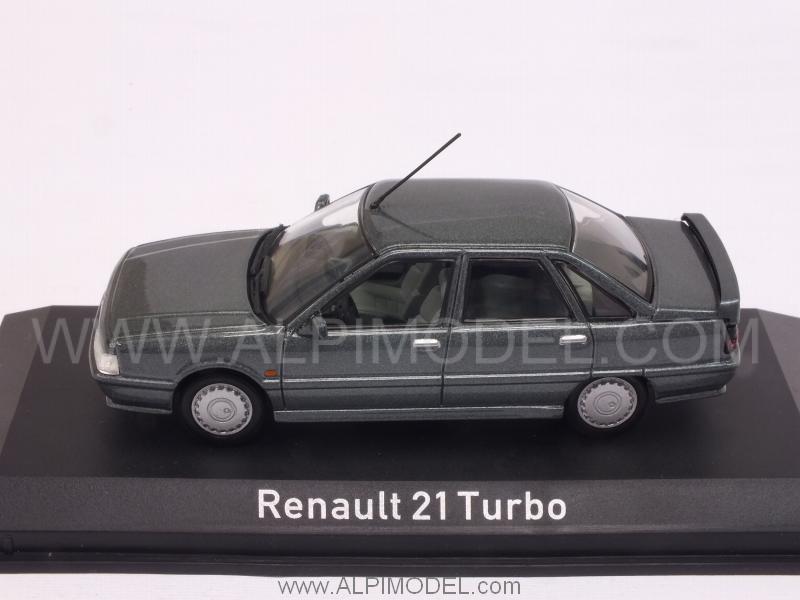 Renault 21 Turbo 1998 (Anthracite Grey Metallic) - norev