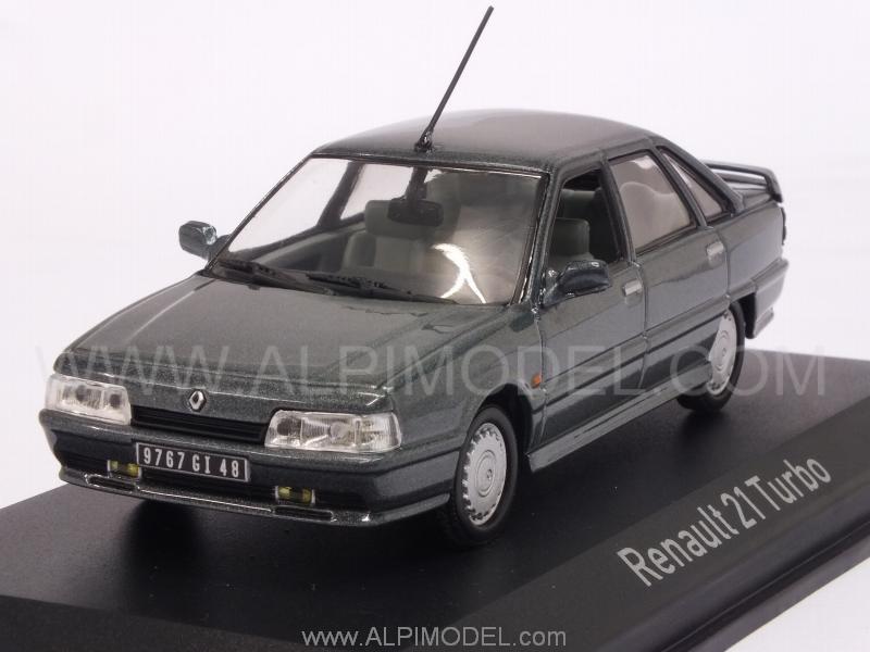 Renault 21 Turbo 1998 (Anthracite Grey Metallic) by norev