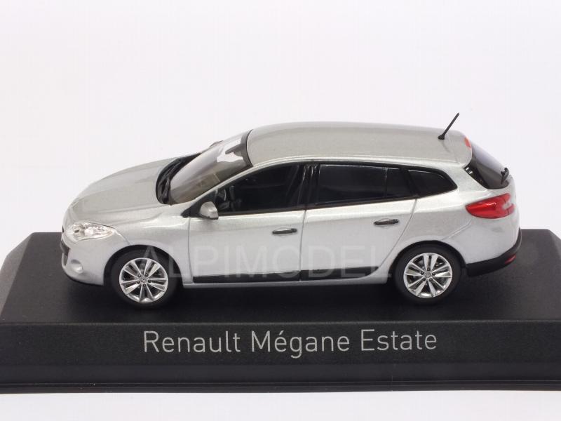 Renault Megane Estate 2009 (Platine Silver) - norev
