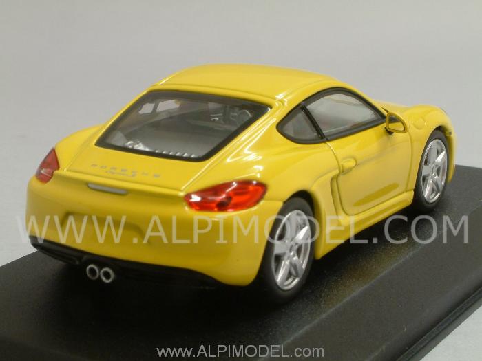 Porsche Cayman S 2012 (Yellow) Porsche Promo - norev