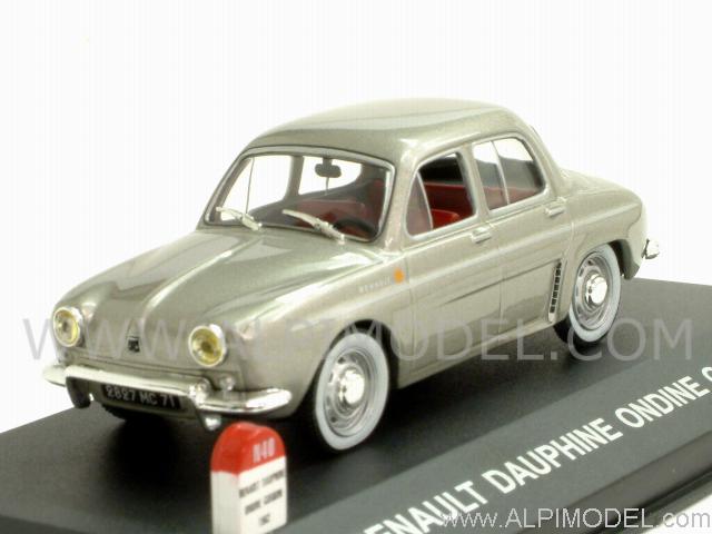 Renault Dauphine Ondine Gordini 1962 (Grey Metallic) by nostalgie