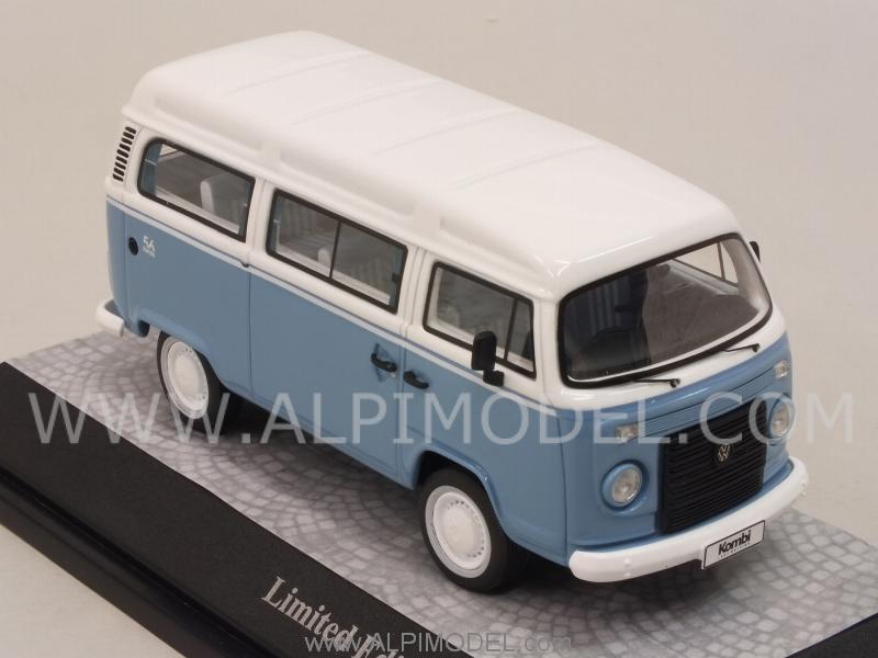 Volkswagen T2c Bus Brazil Last Edition 1991 (Light Blue/White) - premium-classixxs