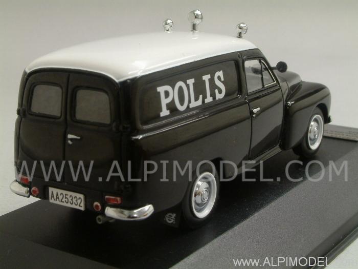Volvo PV445 Duett Van Swedish Police 1955 - premium-x