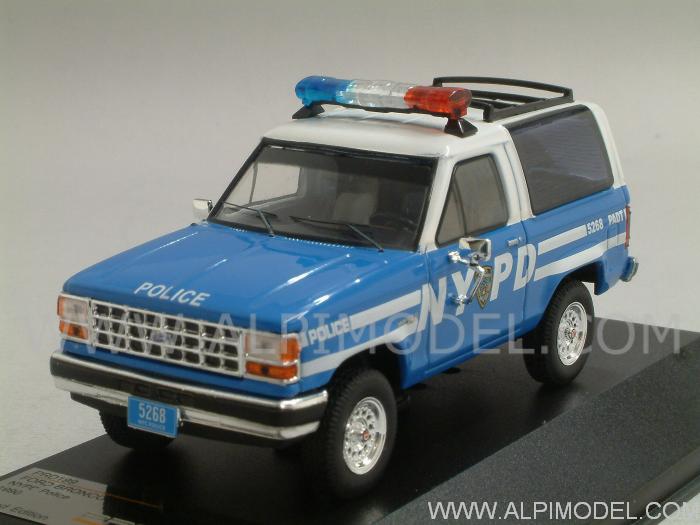 Ford Bronco II 1989 New York Police Dept. 1990 by premium-x