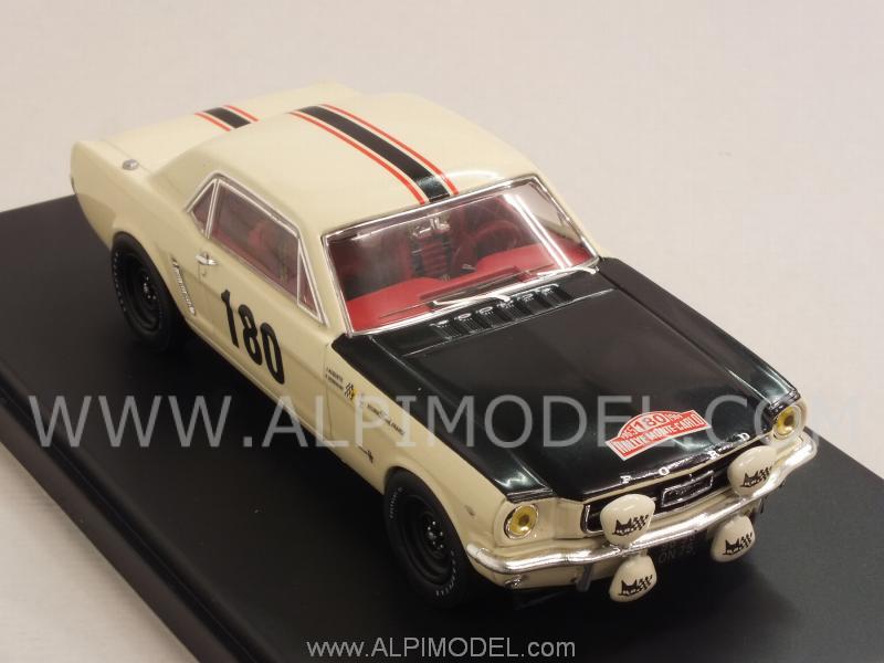 Ford Mustang #180 Rally Monte Carlo 1965 Geminiani - Anquetil - premium-x