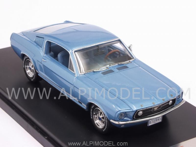 Ford Mustang GT Fastback 1967 (Metallic Light Blue) - premium-x