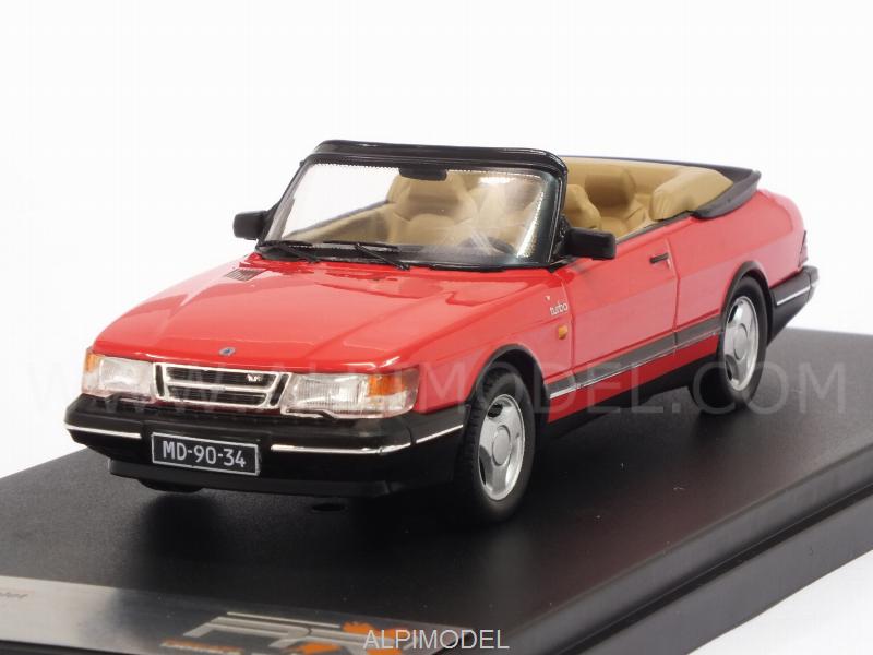 Saab 900 Turbo Cabriolet 1991 (Red) by premium-x
