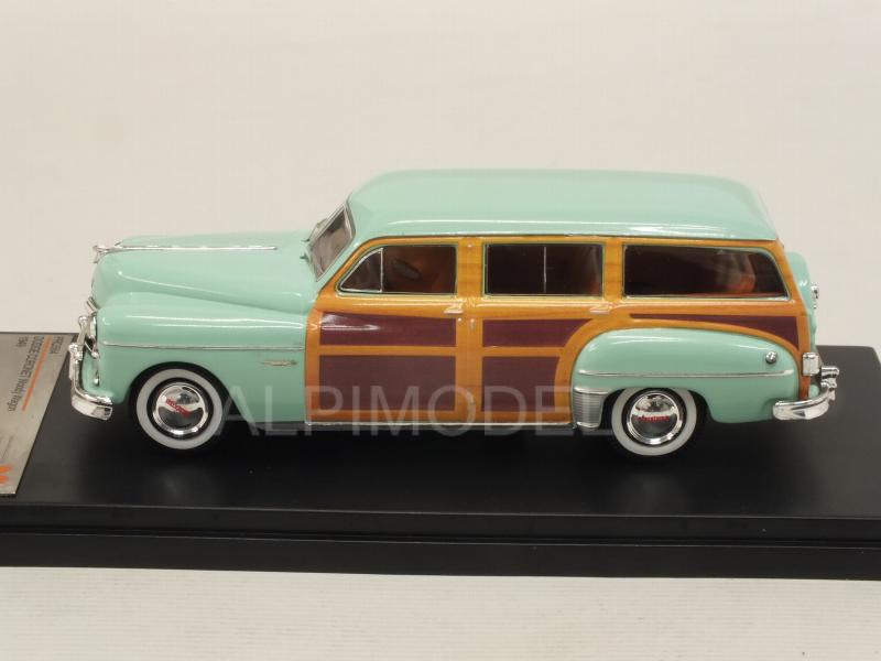 Dodge Coronet Woody Wagon 1949 (Metallic Green/Woody) - premium-x