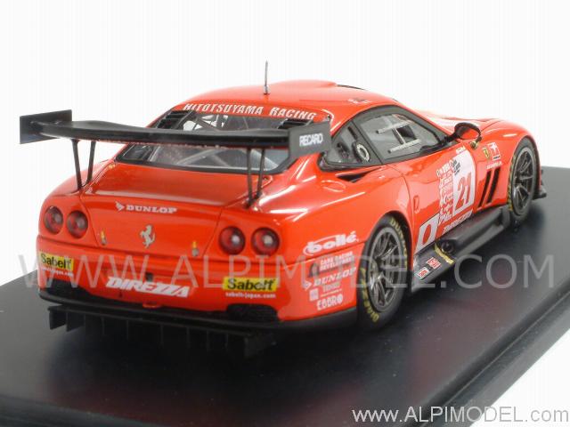 Ferrari 550 GT1 #21 JLMC Japan Le Mans 2007  (Special Edition for EBBRO) - red-line