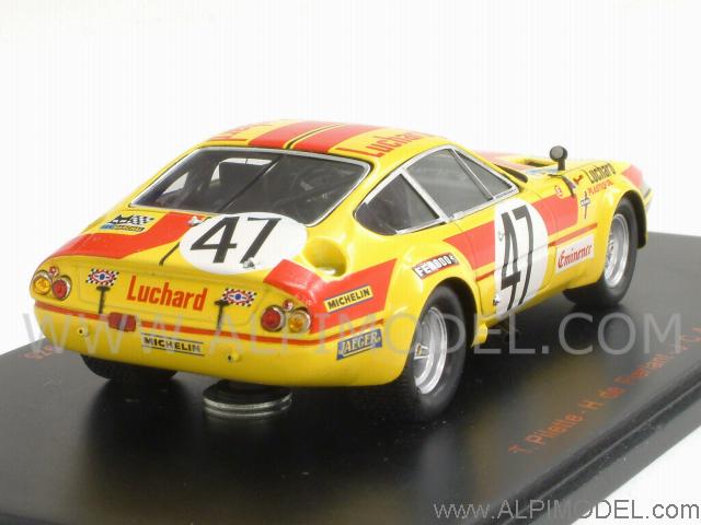 Ferrari 365 GTB/4 #47 Le Mans 1975 Pilette - De Fierlant - Andruet - red-line