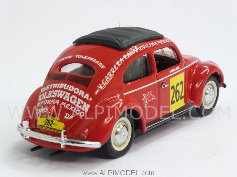Volkswagen Beetle #262 Carrera Panamericana 1954 Jan Wiers - Renee Wiers - rio