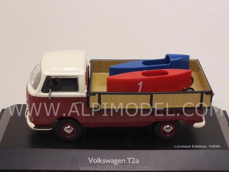Volkswagen T2a Pickup with 'soap box' cars - schuco