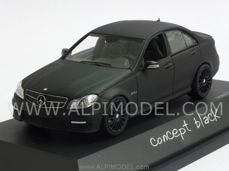 Mercedes C63 AMG MOPF (Concept Matt Black) by schuco