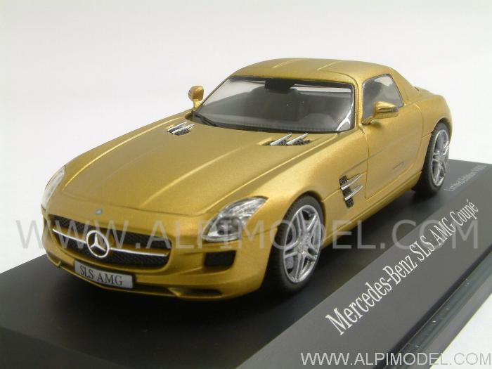 Mercedes SLS AMG Coupe (Gold Metallic) by schuco