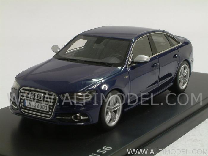 Audi S6 (Estoril Blue) HQ resin (Audi Promo) by schuco