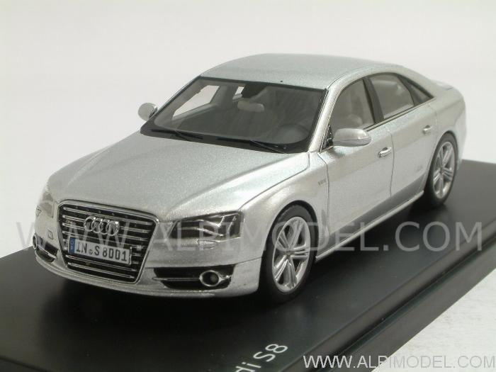 Audi S8 (Prism Silver) HQ resin (Audi Promo) by schuco