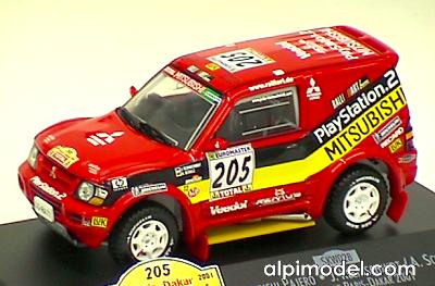 Mitsubishi Pajero J.Kleinschmidt - A.Schultz Winner Rallye Paris Dakar 2001 by skid