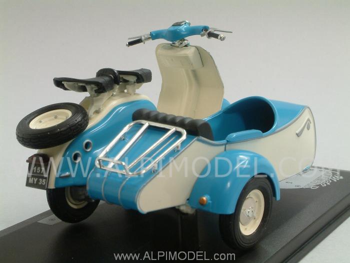 Lambretta LD 125 Scooter 1958 (with Sidecar) - solido