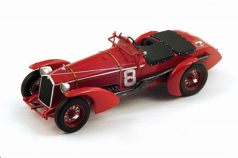 Alfa Romeo 8c N.8 Winner Lm 1932 R.sommer-l.chinetti 1:18 by spark-model