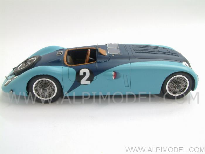 Bugatti 57 G #2 Winner Le Mans 1937 Wimille - Veyron  1/18 - spark-model