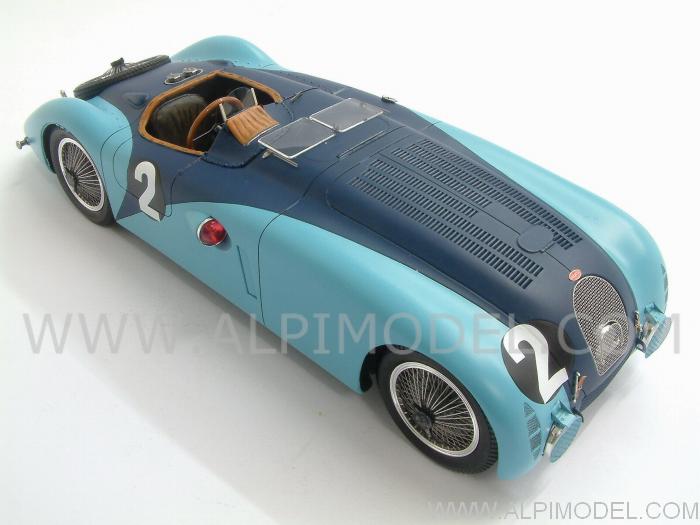 Bugatti 57 G #2 Winner Le Mans 1937 Wimille - Veyron  1/18 - spark-model