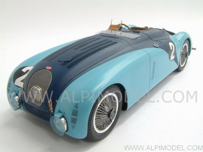 Bugatti 57 G #2 Winner Le Mans 1937 Wimille - Veyron  1/18 by spark-model