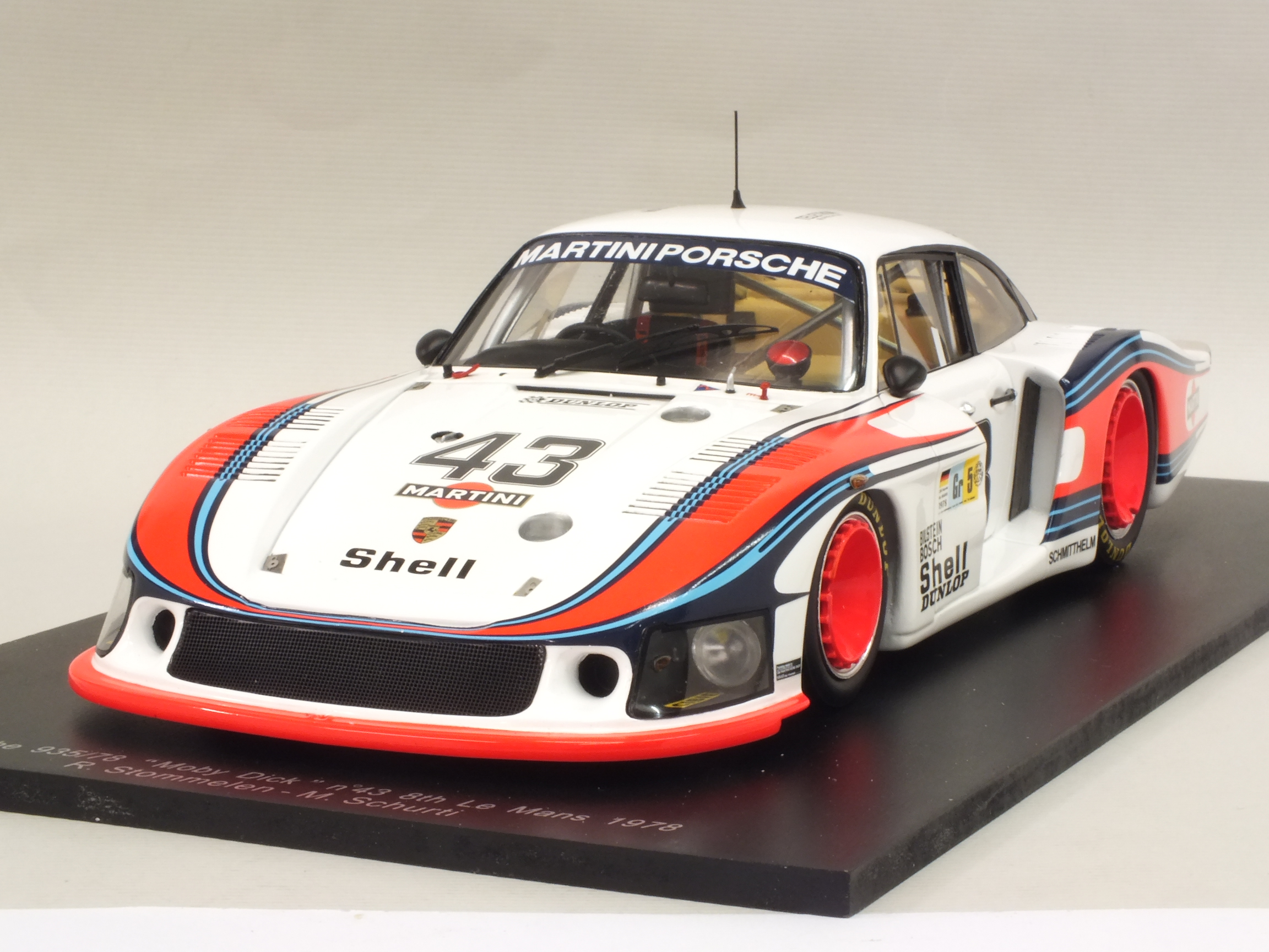 Porsche 935/78 Moby Dick #43 Le Mans 1978 Schurti - Stommelen by spark-model