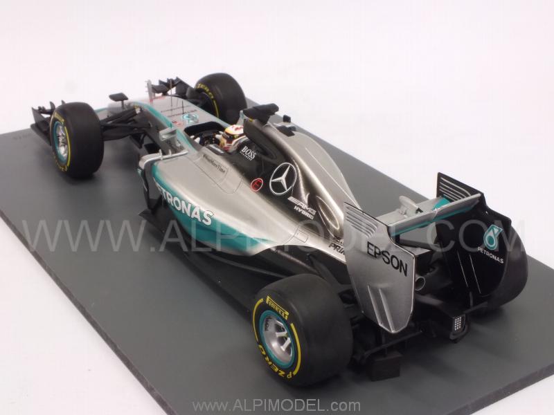 Mercedes W06 #44 Winner GP USA 2015 World Champion Lewis Hamilton - spark-model
