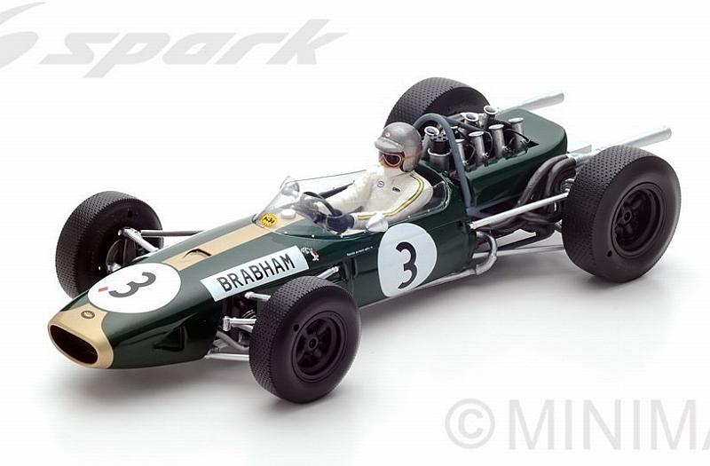 Brabham BT19 #3 World Champion 1966 Jack Brabham by spark-model