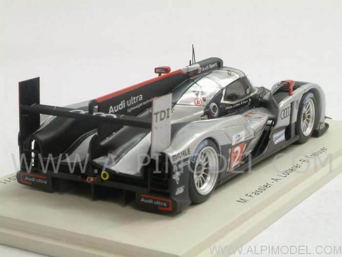 Audi R18 TDI #2 Winner Le Mans 2011 Fassler - Lotterer - Treluyer - spark-model