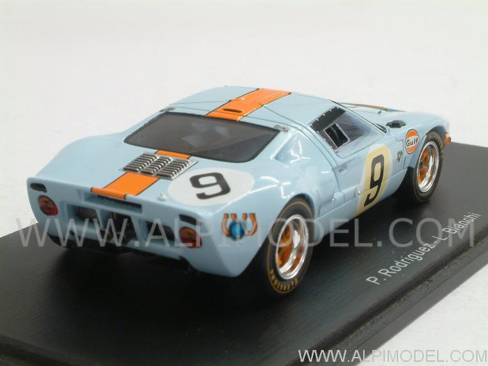 Ford GT40 #9 Winner Le Mans 1968 Rodriguez - Bianchi - spark-model
