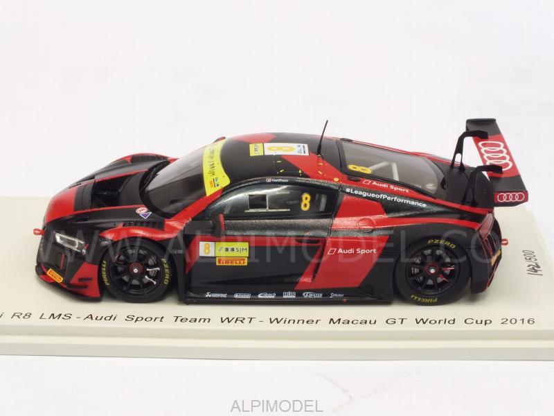 Audi R8 LMS #8 Winner Macau GT World Cup 2016 Laurens Vanthoor - spark-model