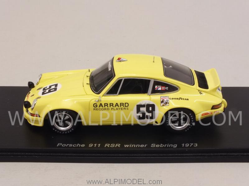 Porsche 911 RSR #59 Winner Sebring 1973 Gregg - Haywood - Helmick - spark-model