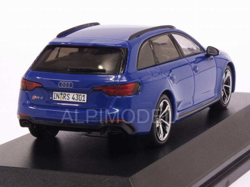Audi RS4 Avant (Nogaro Blue) (Audi promo) - spark-model