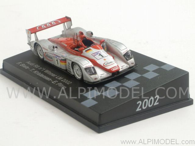 Audi R8 #1 Winner Le Mans 2002 Biela - Krisrtensen - Pirro (H0 -1/87 scale - 5cm) by spark-model