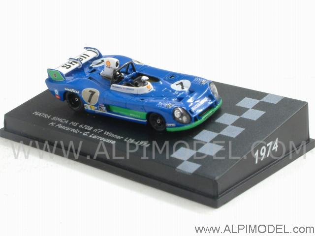 Matra Simca #7 Winner Le Mans 1974 (H0 1/87 scale - 5cm) by spark-model