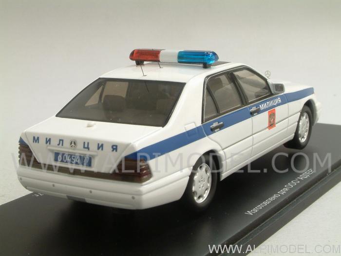 Mercedes (W140) 2007 Moscow Police - spark-model