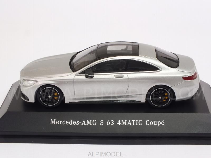 Mercedes AMG S63 4Matic Coupe 2016 (Iridium Silver Magno) Merceds Promo - spark-model