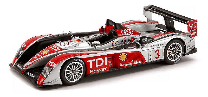 Audi R10 TDI Audi Sport Team Joest #3 4th Le Mans 2008 Luhr - Rockenfeller - Premat by spark-model