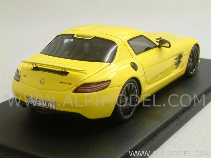 Mercedes SLS AMG E-Cell 2010 (Yellow) - spark-model