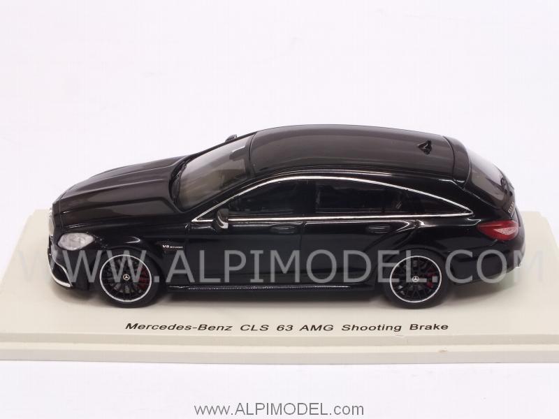 Mercedes CLS 63 AMG Shooting Brake 2014 (Black) - spark-model