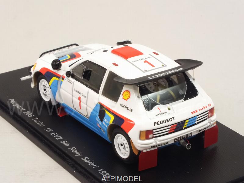 Peugeot 205 Turbo16 EV2 #1 Rally Safari 1986 Kankkunen - Piironen - spark-model