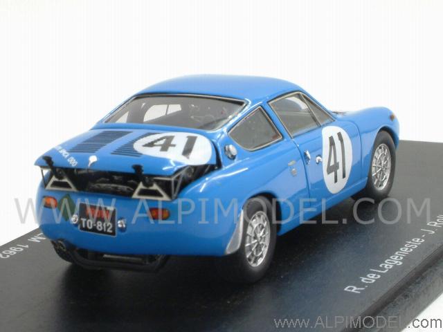 Abarth Simca 1300 #41 Le Mans 1962 De Lageneste - Rolland - spark-model