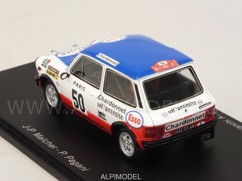 Autobianchi A112 Abarth #50 Rally Monte Carlo 1976 Malcher - Pagani - spark-model