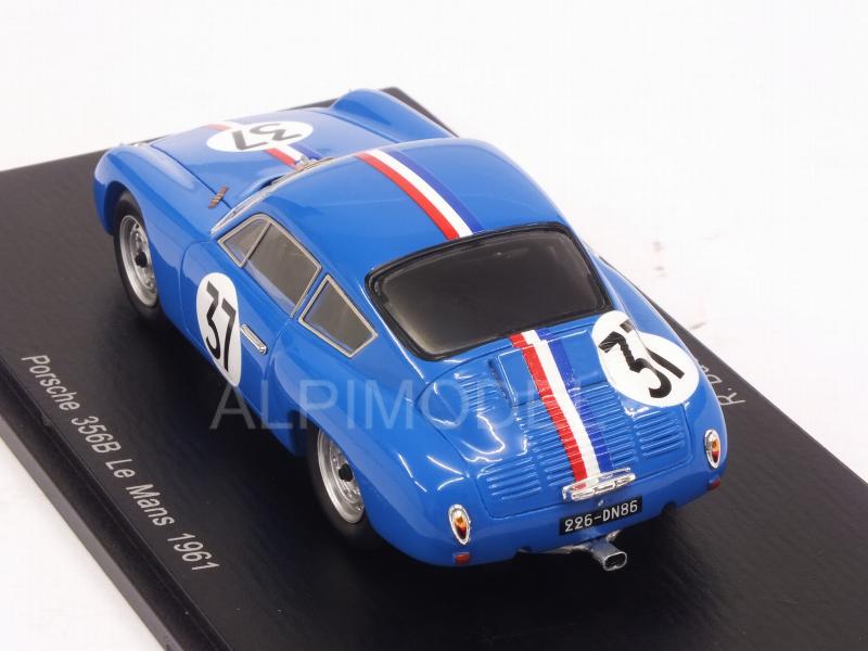 Porsche 356B Carrera Abarth GT #37 Le Mans 1961 Buchet - Monneret - spark-model