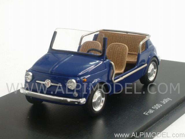 Fiat 500 Jolly 1962 (Dark Blue) by spark-model
