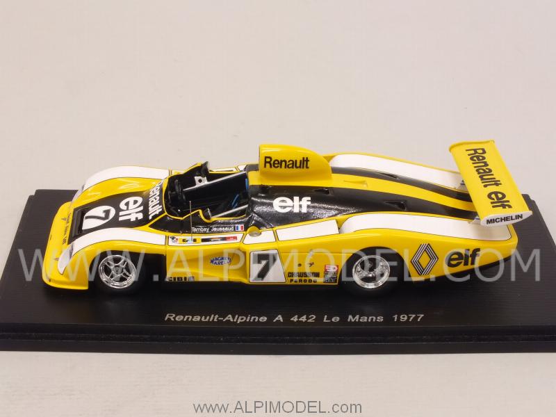 Alpine Renault A442 #7 Le Mans 1977 Tambay - Jaussaud - spark-model