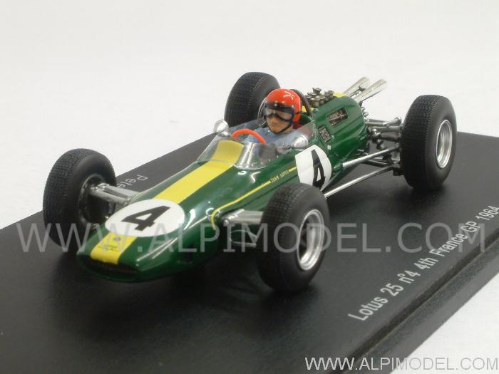 Lotus 25 #4 GP France 1964 Peter Arundell by spark-model