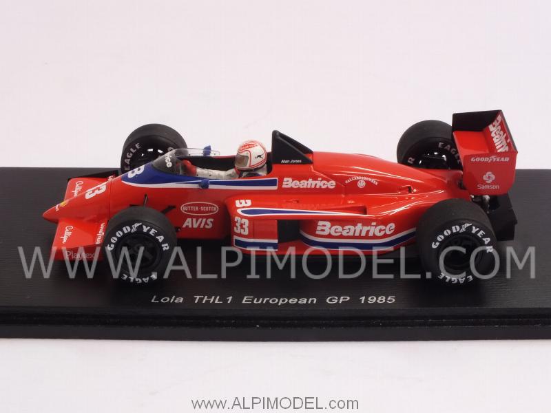 Lola THL1 #33 European GP 1985 Alan Jones - spark-model