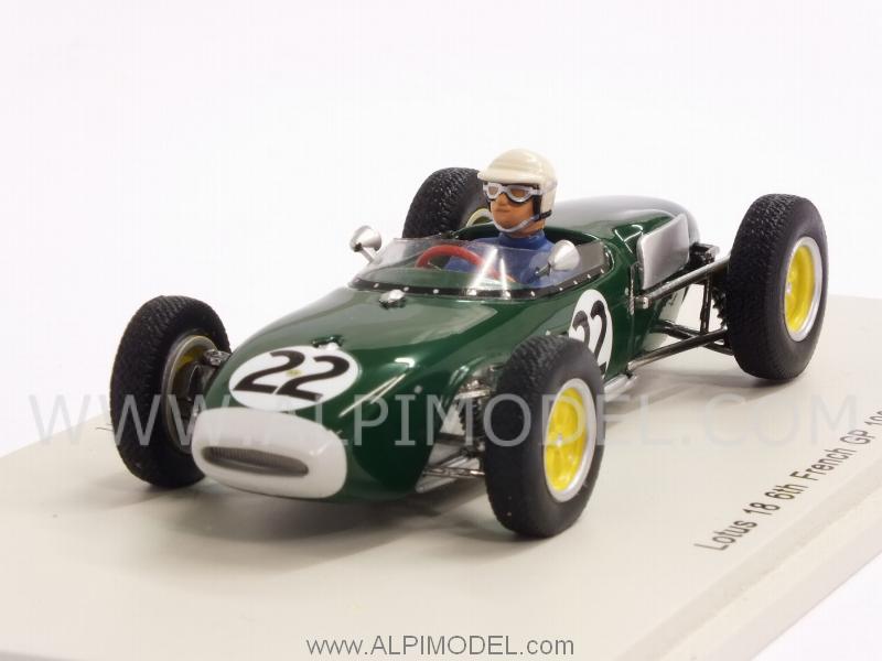 Lotus 18 #.22 GP France 1960 Ron Flockhart by spark-model